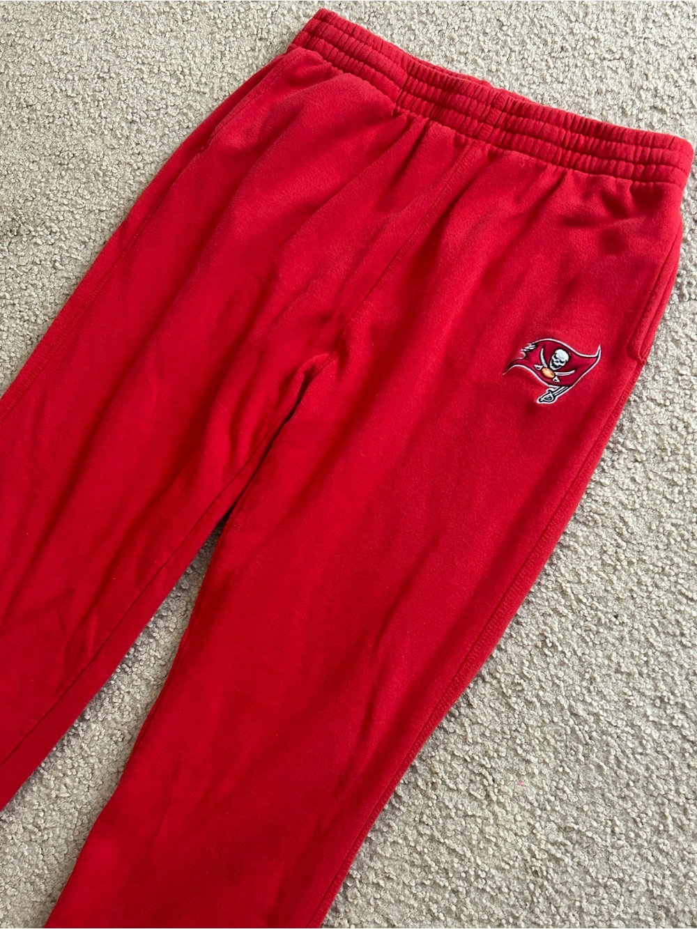 Tampa Bay Buccaneers Fanatics NFL Drawstring Joggers Pants Men’s XL Red